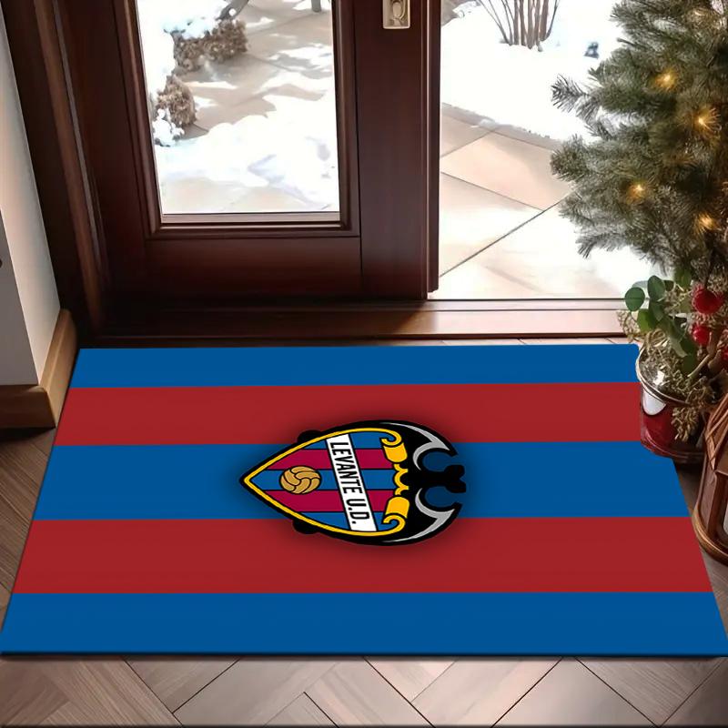 1PC Levante Football Rug Game Carpet, Floor Mat for Bedroom Living Room Entryway Rug, Home Decor Idea Gift for Christmas Birthday