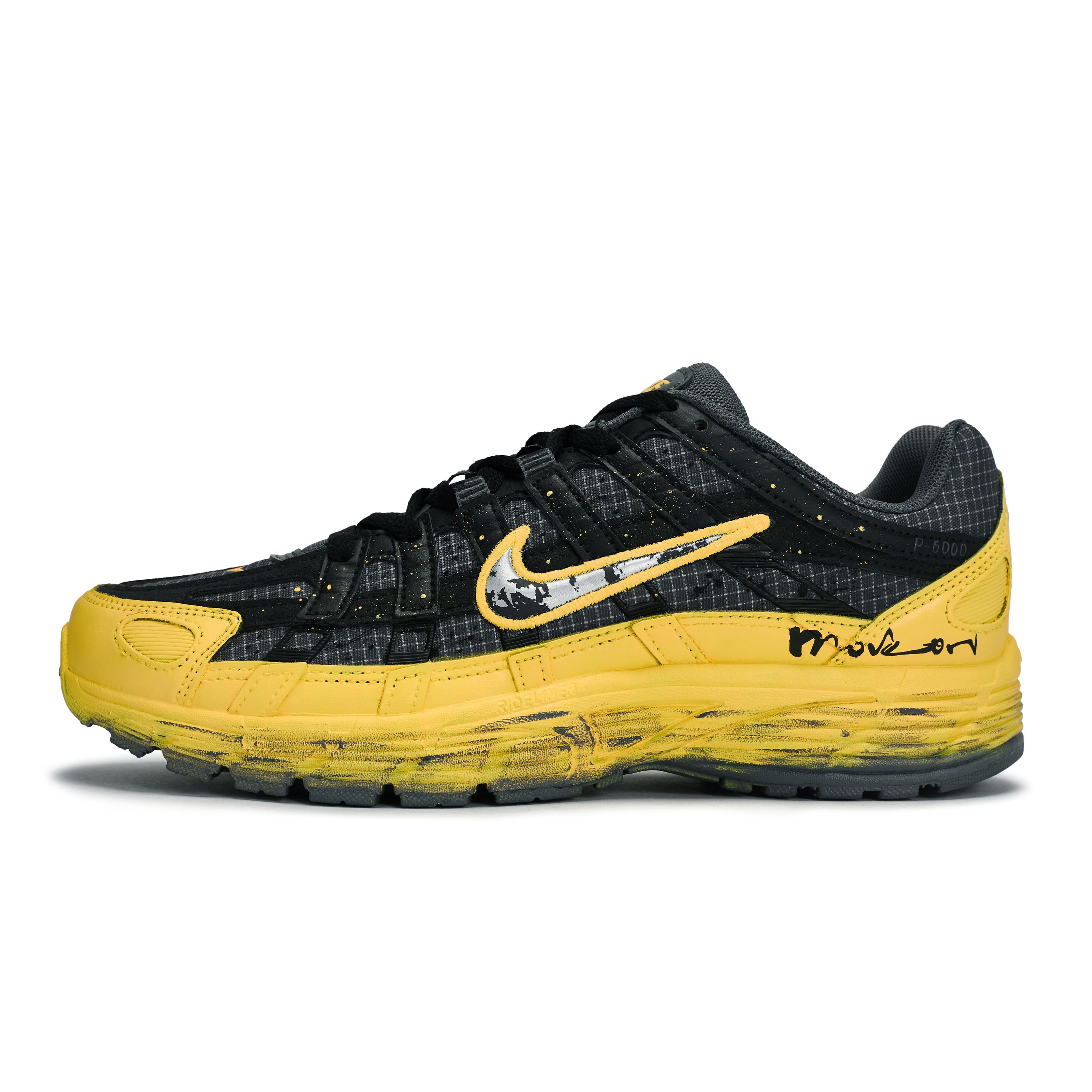 

Nike P 6000 Low top Running Shoes Men s Black Yellow Silver IM6767-068((Team1492-) 44