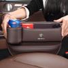 Car Stickers For Alfa Romeo Car Seat Gap Organizer Storage Box Leather Side Storage Pocket Wallet Keys Card Cup Holder For Alfa