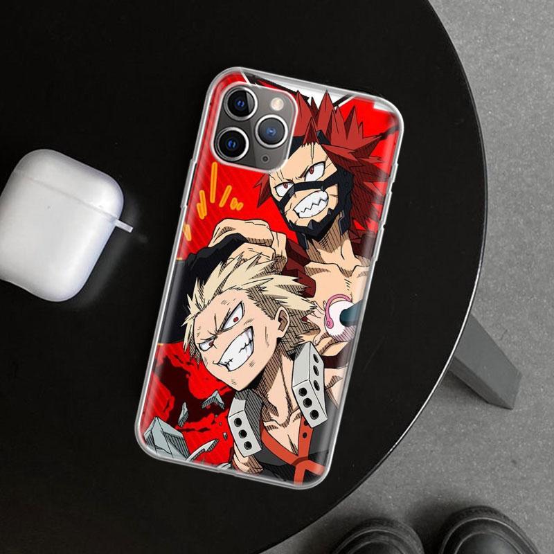 MHA Bakugou Katsuki Phone Case Cover for iPhone 11 12 13 Mini 14 15 Plus 16 Pro Max 17 Air 7 8 + SE Art Customized Fundas 11 12