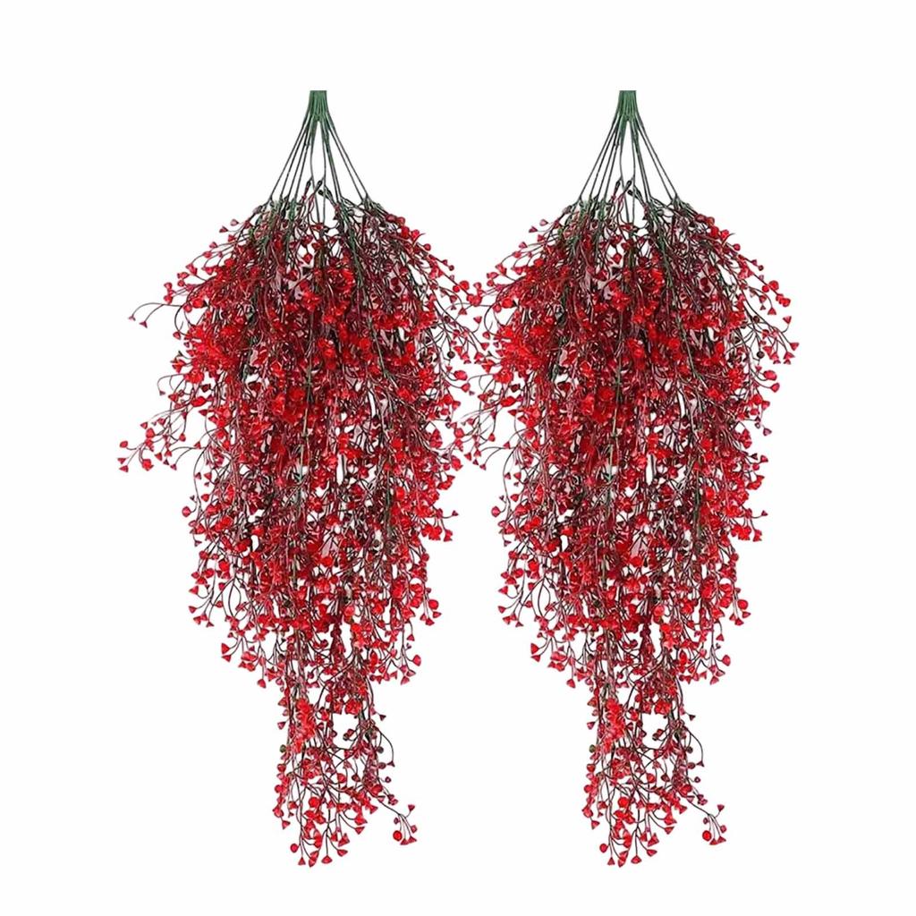 Colorful Artificial Plants, Hanging Simulated Green Leaves, Home Decor, Suitable For Rooms And Weddings.