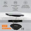 Universal Hide Wireless Phone Chargers 10W Quick Charge Under Desk Install For Multiple Surfaces Keep Workspaces Clean