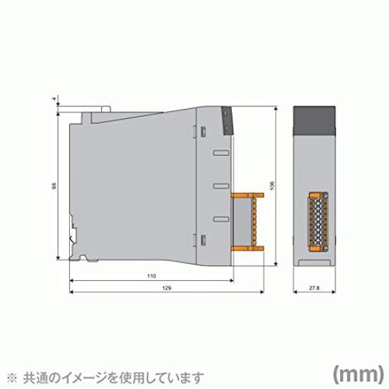 Mitsubishi Electric MELSEC Series Transistor Output Unit 16 Load NN RY40NT5P-TS iQ-R (DC Input Points) (Sink Type) (Rated Voltage DC12/24V)