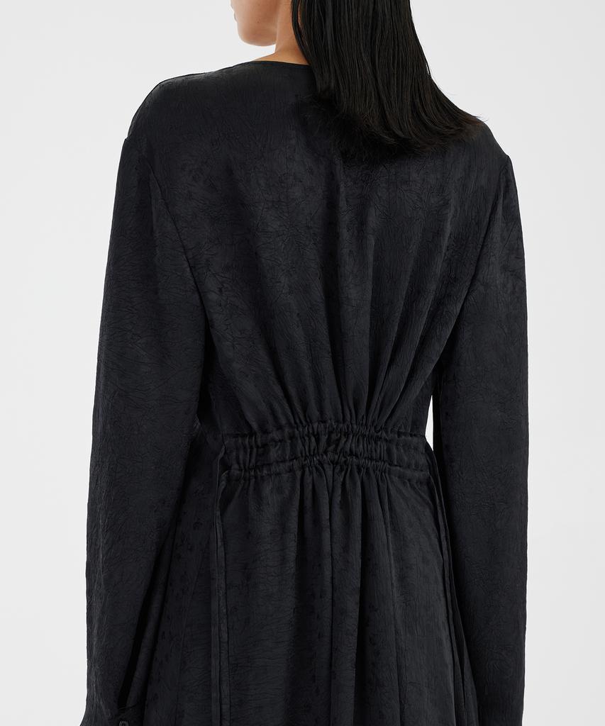 Youth Buttoned Maxi Dress - Black