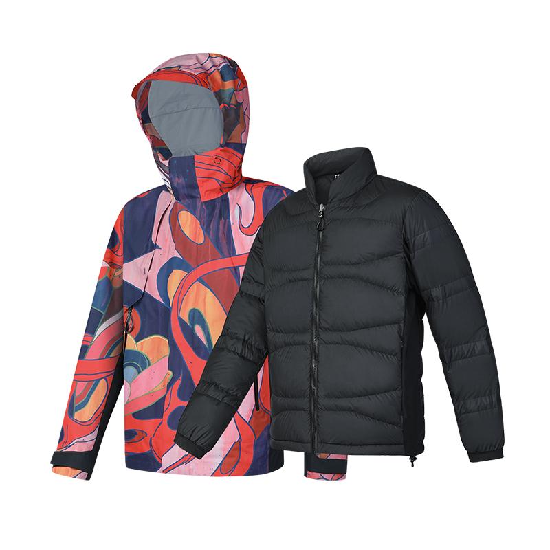 FILA Down Jacket Men's All Over Print A11M447916F-ZA