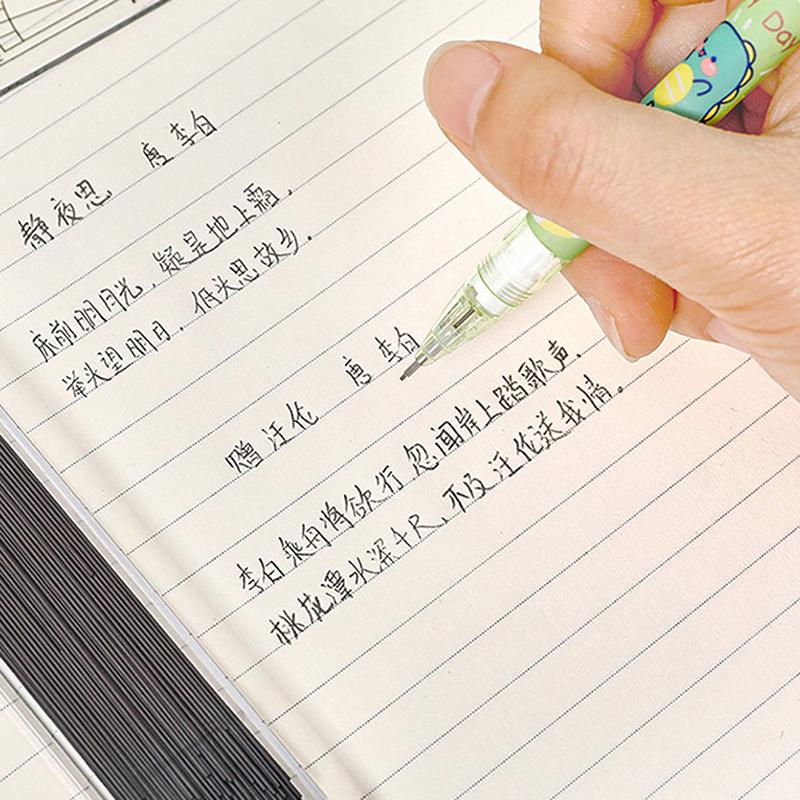 1 Stück 0,5 mm Druckbleistifte Kawaii Automatikstifte mit Radiergummi Studenten Schreibwaren Schreibwerkzeug Niedliche Schulbürobedarf