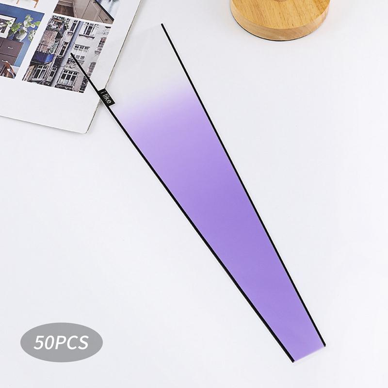 50 Stück Papiertüten für die Verpackung frischer Blumen, einzelne Rosensträuße, transparentes Glaspapier, Verpackung frischer Blumen