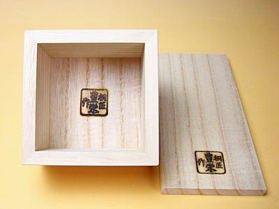 Tomikawa Paulownia Wood Rice Container, 5kg, Plain, 1-go (1 go) Measuring Cup with Leveling Rod