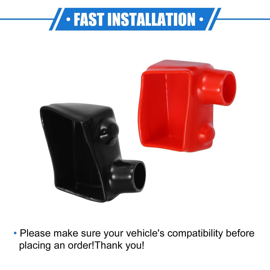 A ABSOPRO Terminal Insulation Cover Terminal Cover Terminal Cover 17mm Car