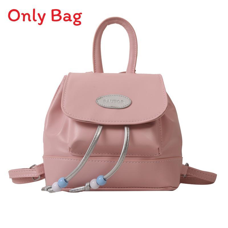 Pu Material Small Fashion Retro Backpack For Daily Casual Use