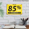 2D Flat, 1pc Metal Sign - Limited Time 85 Off Big Promotion, Durable Aluminium Material, No Electricity Needed for Indoor/Outdoor Retail Store Event