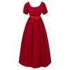 Gothic Dresses For Women Fashion Gown Vintage Dress Short Sleeve Cosplay Party Evening Night Formal Long Dress