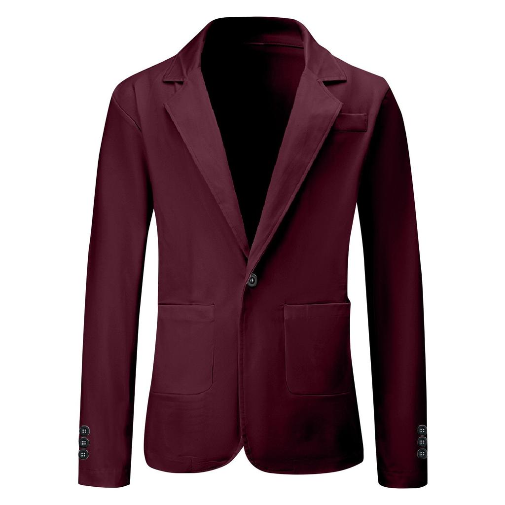 Unisex zimní jednobarevné bundy Unisex ležérní módní bundy na knoflíky