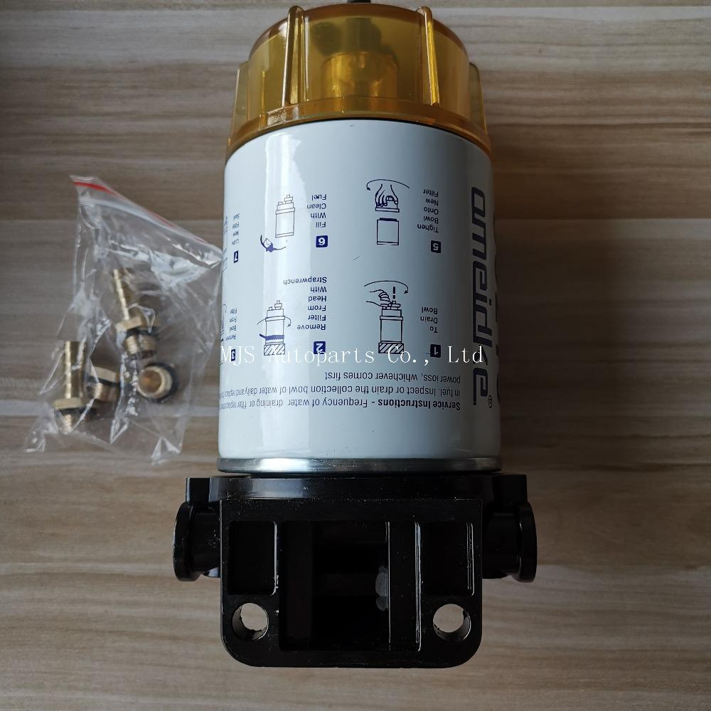 S3213 Fuel Filter Water Separator Assembly Outboard for Mercury Quicksilver OMC For Yamaha Marine Engine boat 10 Micron Filter