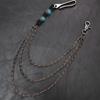 Simple Retro Three-layer Trouser Chain, Punk Hip-hop Accessories, Trendy Male Locomotive Waist Chain