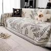 Bohemia Pohovka Deka Žinylková Látka Potahy na Pohovku Čtyři Roční Období Univerzální Střapcové Přehozy Deka Ochrana Ručník proti Poškrábání Kočkou