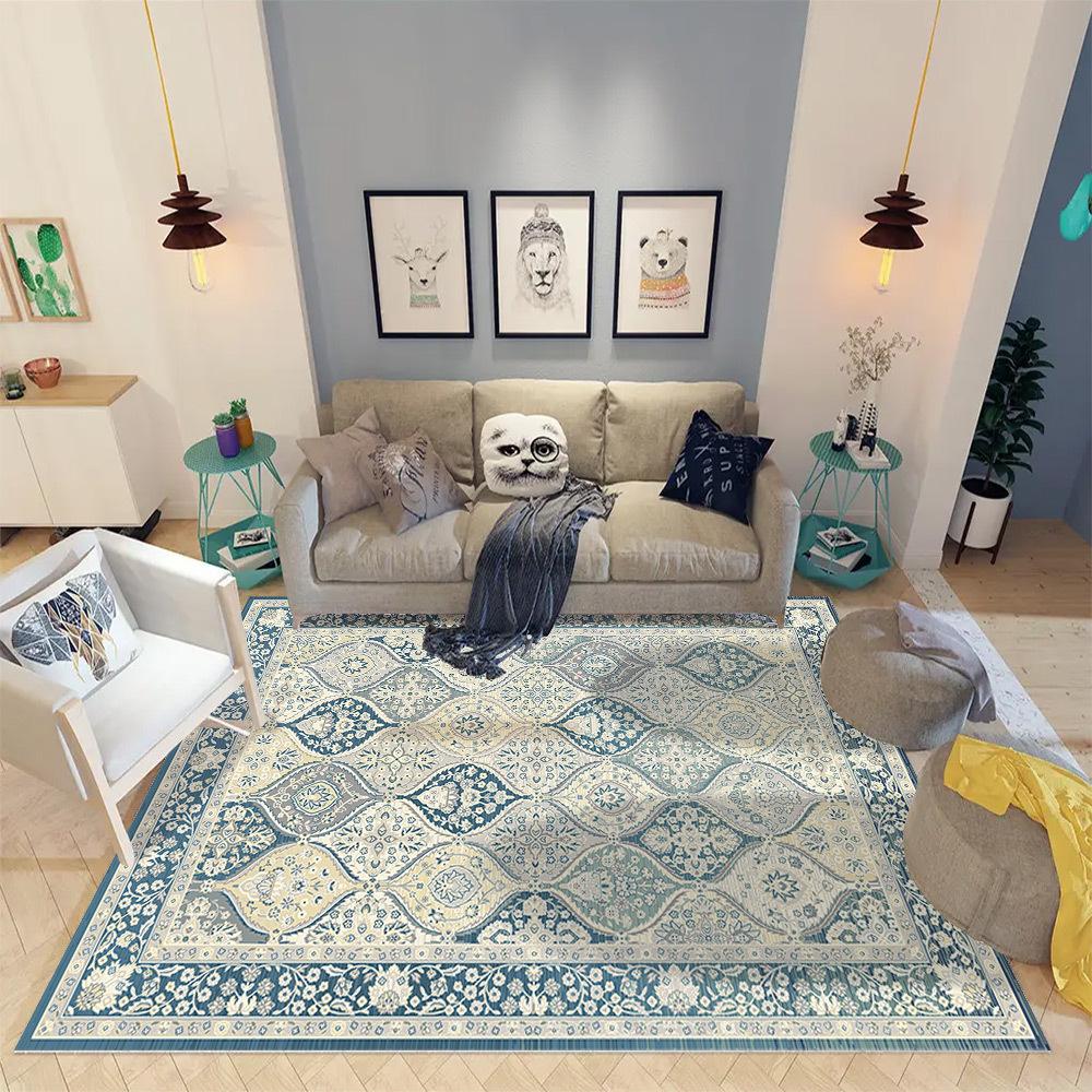 Nordic Ethnic Style Carpet Bedroom Sofa Tea Table Tatami Bohemian Home Living Room Carpet Floor Mat