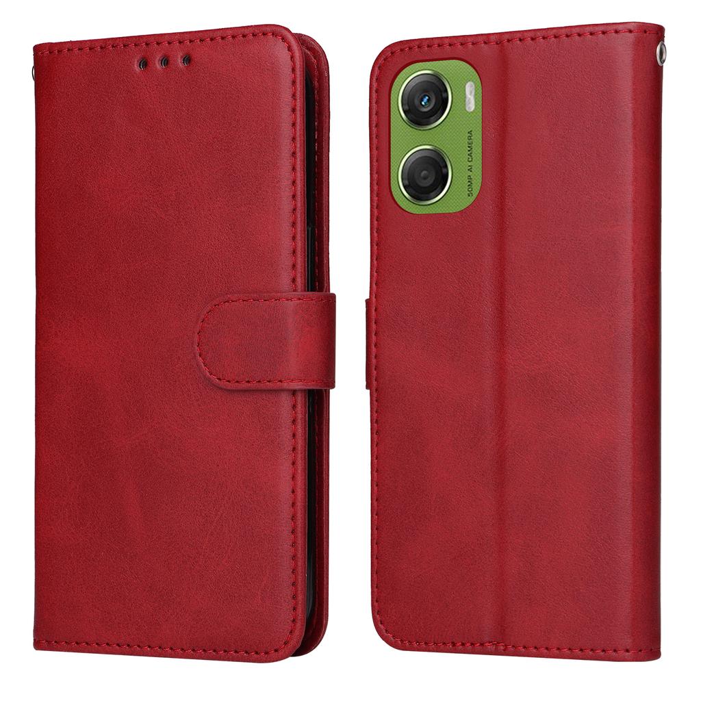 For Motorola Moto G06 4G Case Wallet PU Leather Folio Flip Phone Cover