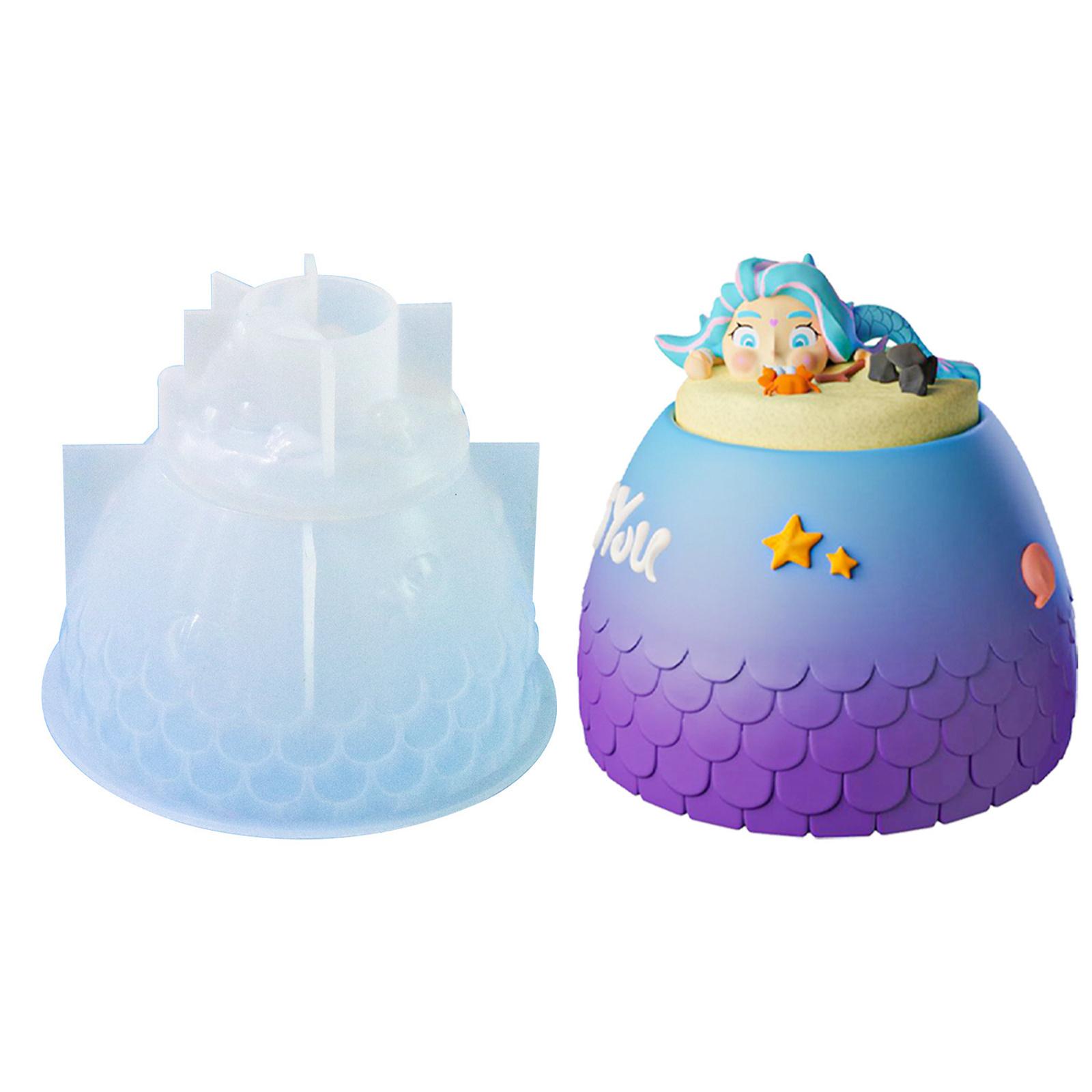 

Resin Jar Mold with Lid for Candle Holder Jewelry Box Resin Case Molds Silicone Box Molds Epoxy Resin Casting Molds