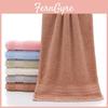 Premium Absorbent Cotton Towel For Infants Soft Thick Long Staple Cotton In White Pink Green Blue And Gray Colors