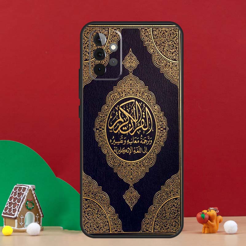 Muslim Surah Ikhlas Islamic Holy Case For Samsung Galaxy A54 A06 A16 A26 A36 A56 A53 A32 A52 A33 A13 A55 A35 A15 A14 A34 A17
