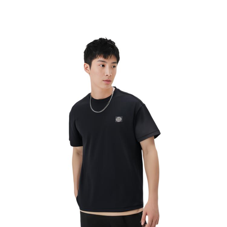 STONE ISLAND Patch Logo T shirt 761524113-V0029
