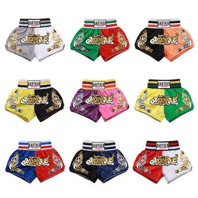 Calções de Luta de Boxe e Muay Thai: Design Costurado para Homens e Mulheres