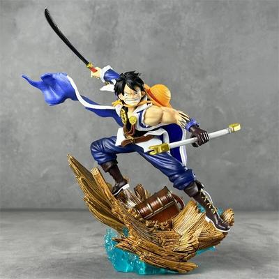 GK Dream Luffy slamený klobúk Pirates Legion Anime Figurky Hračky PVC Akčný model Socha Dekorácia Detské darčeky