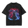 Devil May Cry Dante Manga Washed TShirt DMC Graphic Print TShirts for Men Women Clothing Cotton Oversized Short Sleeve Tees