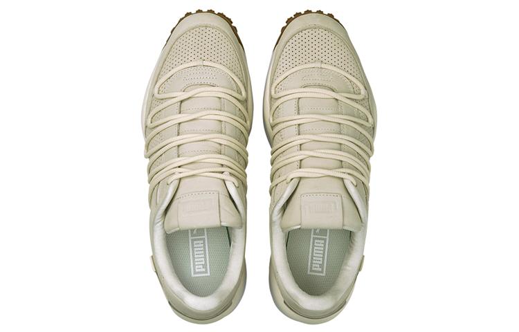 Men's Sneakers PUMA Lace Rider Prm Shoes Khaki/White