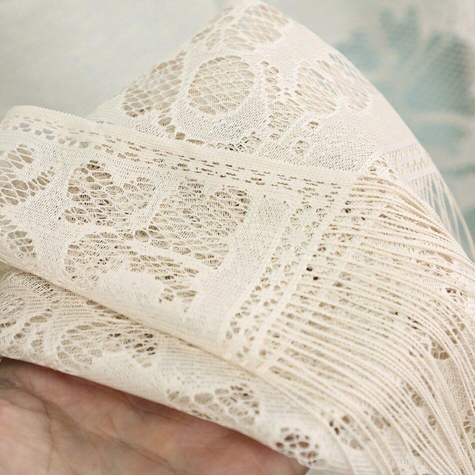 Summer thin sunscreen lace hollow shawl women's fashion with jacquard silk scarf ethnic style tassel with cheongsam