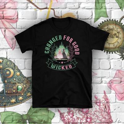 Wicked The Musical Tshirt Wicked Changed For Good