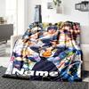 Customiz Name Personality JoJo's Bizarre Adventure  Blanket Soft &Warm Sofa Office Bed Travel Lunch Break Blanket, Gift Suitable All Seasons