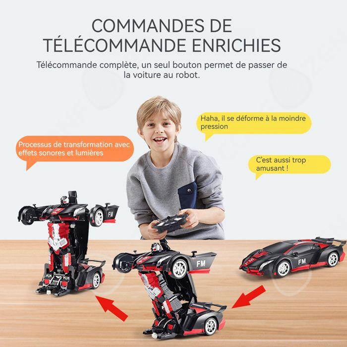 C Remote Control Car Remote Control Car Transformable Wireless Gifts for Children 2 In 1 Transformable Car Robot