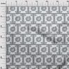 oneOone Baumwoll-Flex Schwarzer Stoff Asiatischer Blumenblock Quiltzubehör Druck Nähstoff pro Yard 40 Zoll