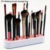 Silikonová úložná krabička na kosmetiku, rtěnka, tužka na obočí, stojánek na štětce na make-up, bezplatný držák na pero, baterie, stolní úložný box