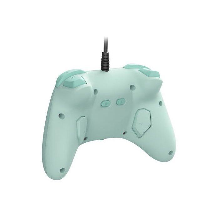 Manette de jeu - Nintendo Switch et Switch 2 - Filaire - Vert - Horipad Turbo - Boutons arrière programmables - Hori