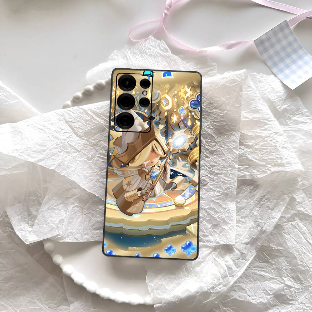 Cookie Run Kingdom Phone Case For Samsung S 24 Fe 25 Ultra Plus 20 Lite 21 30 22 23 24 22 Ultra 5G Fundas