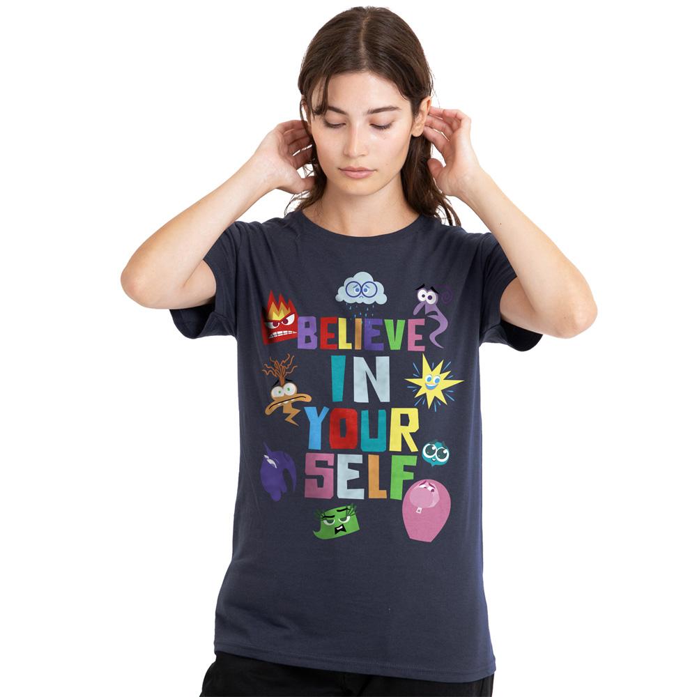 Inside Out 2 Womens/Ladies Believe In Yourself T-Shirt