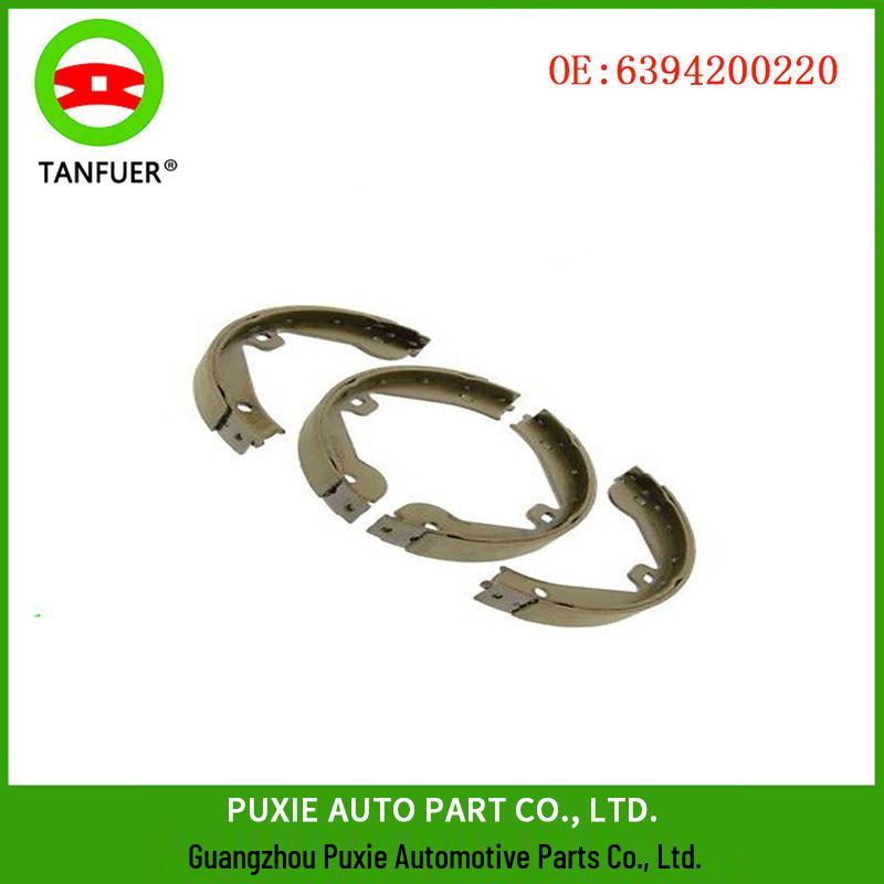 

Тормозные колодки Mercedes Viano W639: Колодки/Накладки ручного тормоза (Часть №. 6394200220) Low Metal