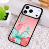 Butterflies Hibiscus Flowers Phone Case for iPhone 17 Air 16 15 11 12 14 13 Pro Max Shockproof Cover