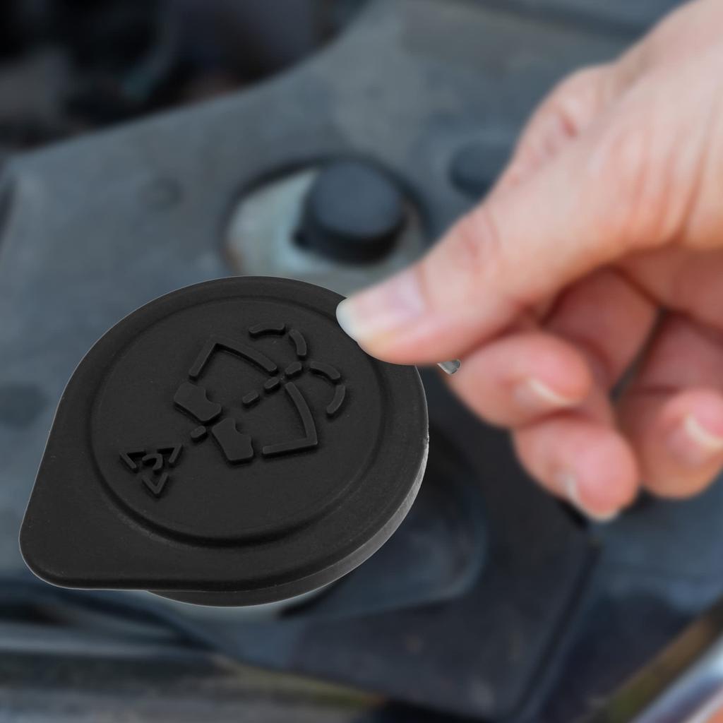 ACROPIX BMW W Windshield Washer Fluid Reservoir Cap Fits M3 Black 1 Piece