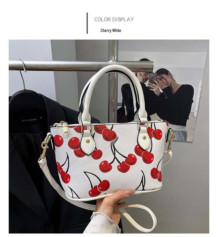 2025 Trendy Women's Crossbody & Shoulder Tote - Simple Print, PU Texture