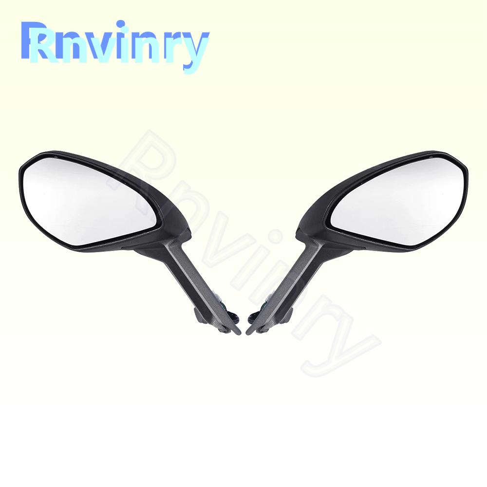 Motorcycle Rearview Mirrors 1Pair For Panigale 959 1299s Panigale V2 R/S LED Turn Light Signals Handlebar Rear View Mirror