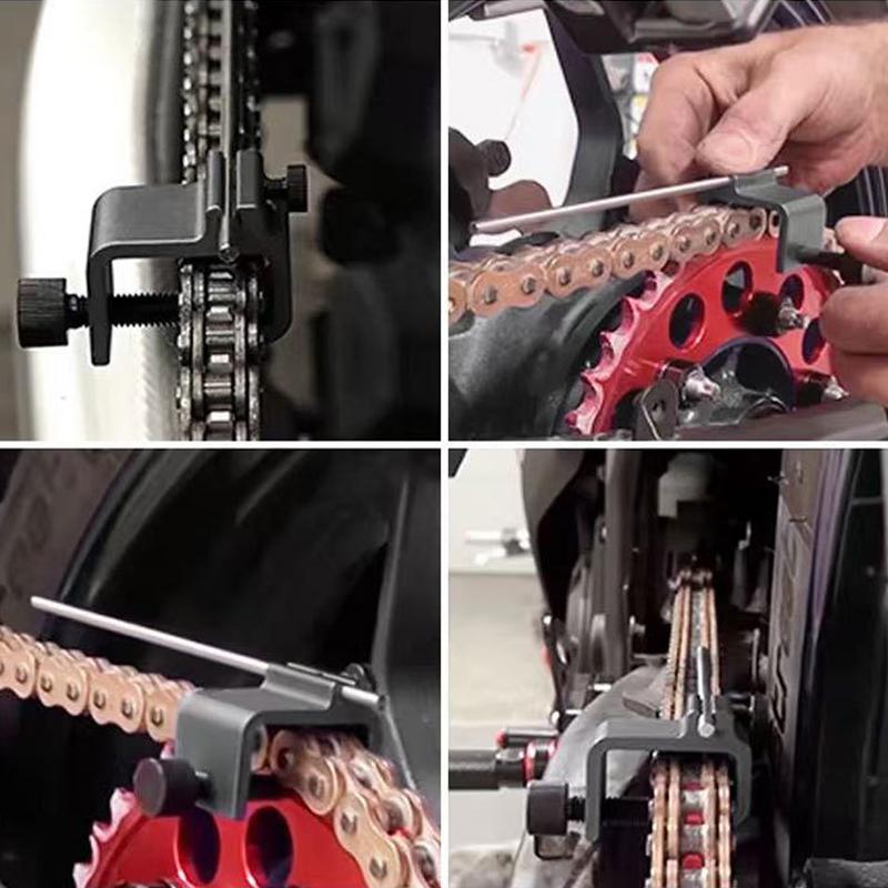 Universal Motorcycle Chain Sprocket Alignment Tool Accessories Off-Road Motorcycles ATV Motorcycle Chain Alignment Repair Tool