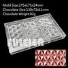 Chocolate Bar Mold  Baking Confectionery Tools  For Cake Decoration Pastry Polycarbonate Chocolate Mold
