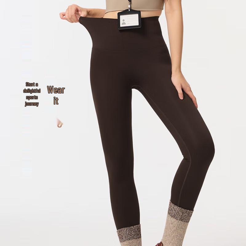 LangSha Women's Thermal Lycra Shark Leggings