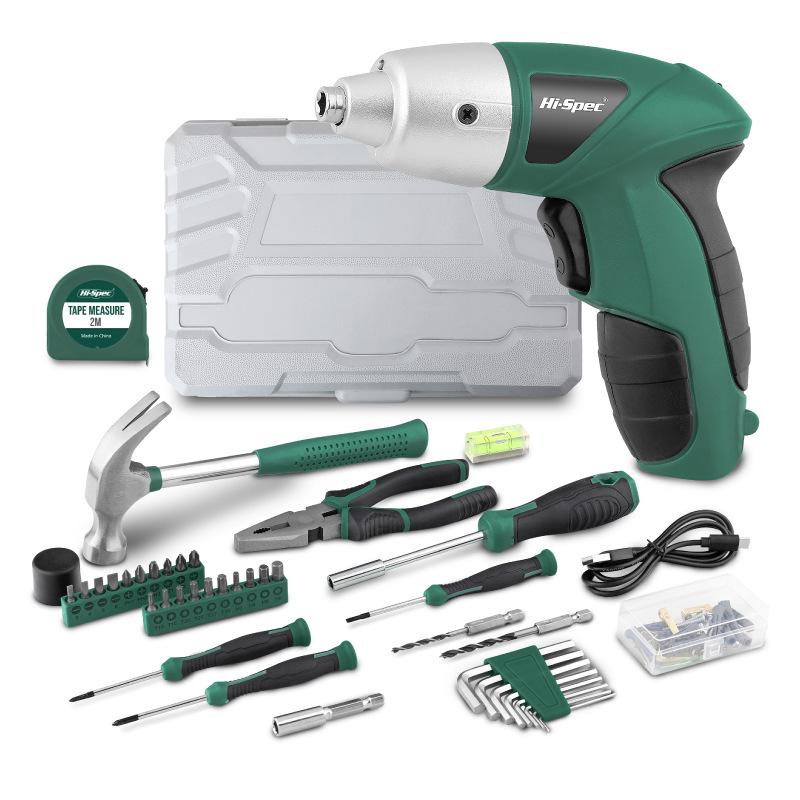3.6V Electric Screwdriver Home Tool Set - Multifunctional Lithium Battery Gadget for Disassembly