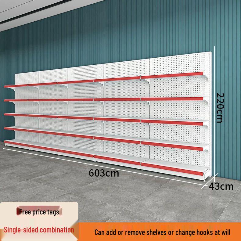 Multi-Layer Island Display Rack for Supermarkets, Convenience Stores, Pharmacies, Stationery, and Snack Shops