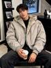 Men's Thickened Winter Hooded Jacket with Eagle Fur Collar